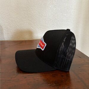 Black Trucker Hat (Unisex)